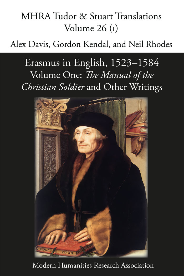 cover of Erasmus in English 1523-1584, Volume I
